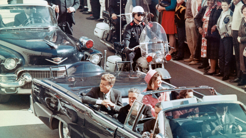 US President John F Kennedy, First Lady Jacqueline Kennedy