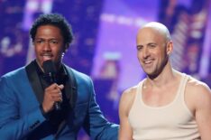 Nick Cannon and Jonathan Goodwin on America's Got Talent