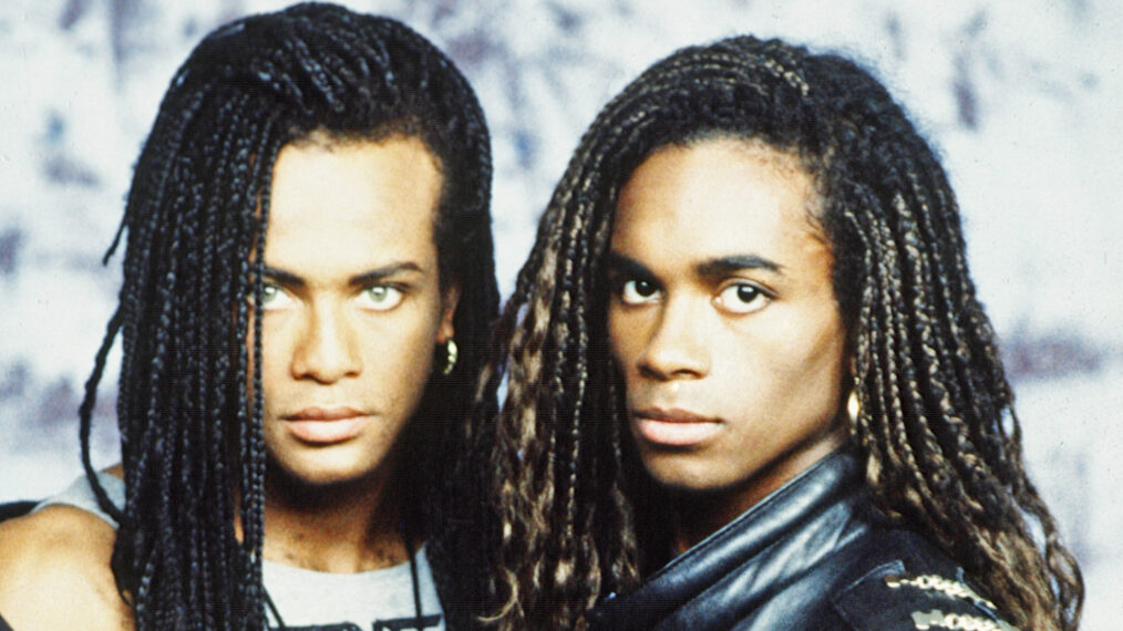 The pop duo Milli Vanilli comprised of Rob Pilatus and Fab Morvan