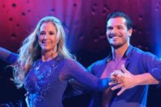 Mira Sorvino and Gleb Savchenko on Dancing With The Stars