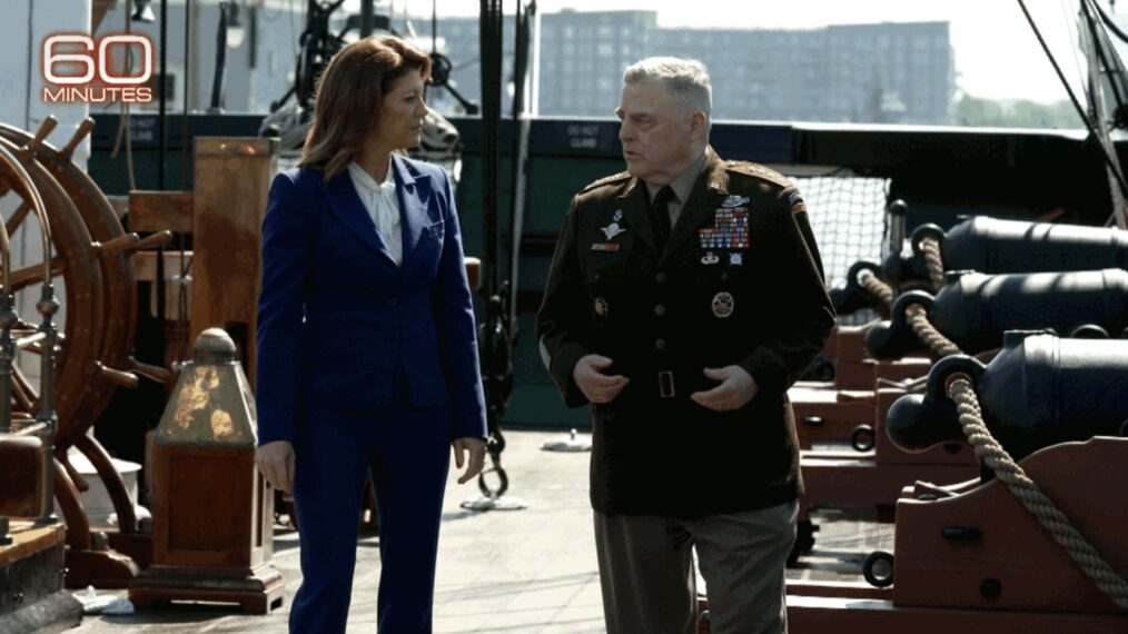 Norah O'Donnell interviewt General Mark Milley 60 Minuten lang