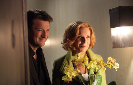 Susan Sullivan and Nathan Fillion in 'Get A Clue' - Season 6, Episode 6