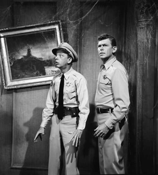 Don Knotts and Andy Griffith in The Andy Griffith Show