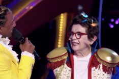 Nick Cannon and Billie Jean King on 'The Masked Singer'