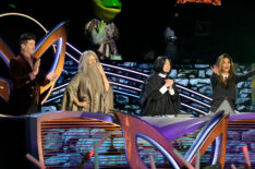 Robin Thicke, Jenny McCarthy, Ken Jeong, Nicole Scherzinger in costume on 'The Masked Singer'
