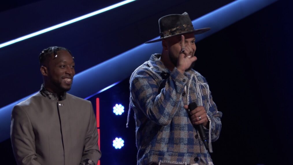 Deejay Young and Ephraim Owens on 'The Voice'