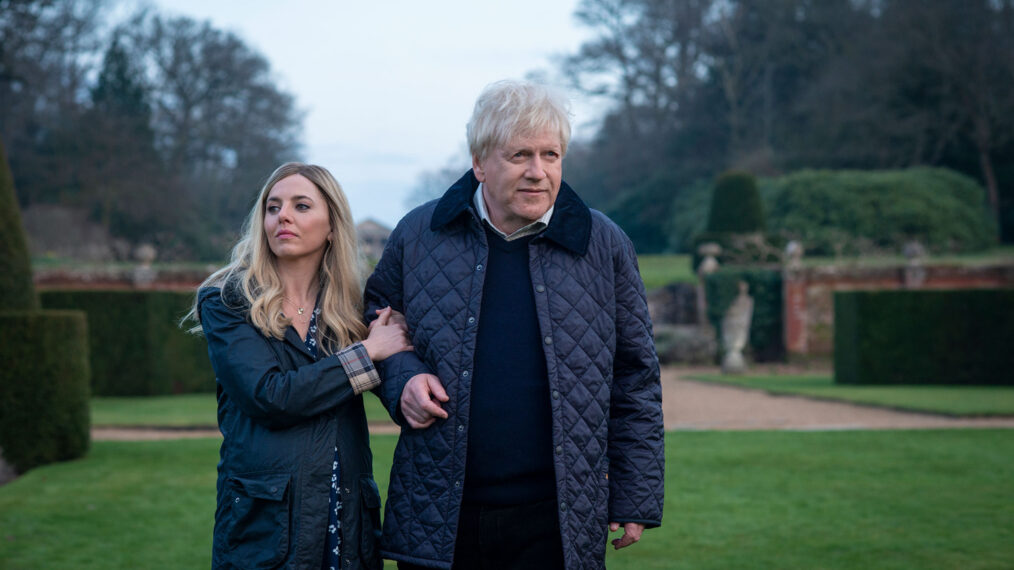 Ophelia Lovibond and Kenneth Branagh in 'The England'