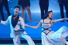 Xochitl Gomez and Valentin Chmerkovskiy on Dancing With The Stars