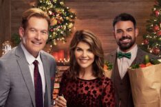 James Tupper, Lori Loughlin, and Jesse Hutch in 'A Christmas Blessing'