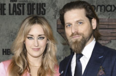 Ashley Johnson and Brian Foster