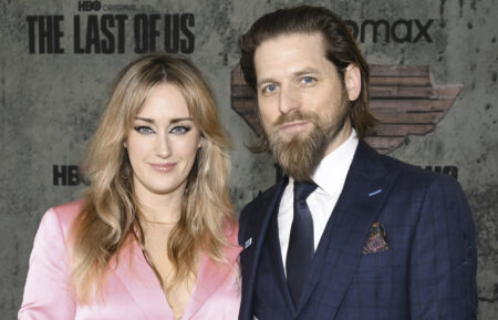 Ashley Johnson and Brian Foster