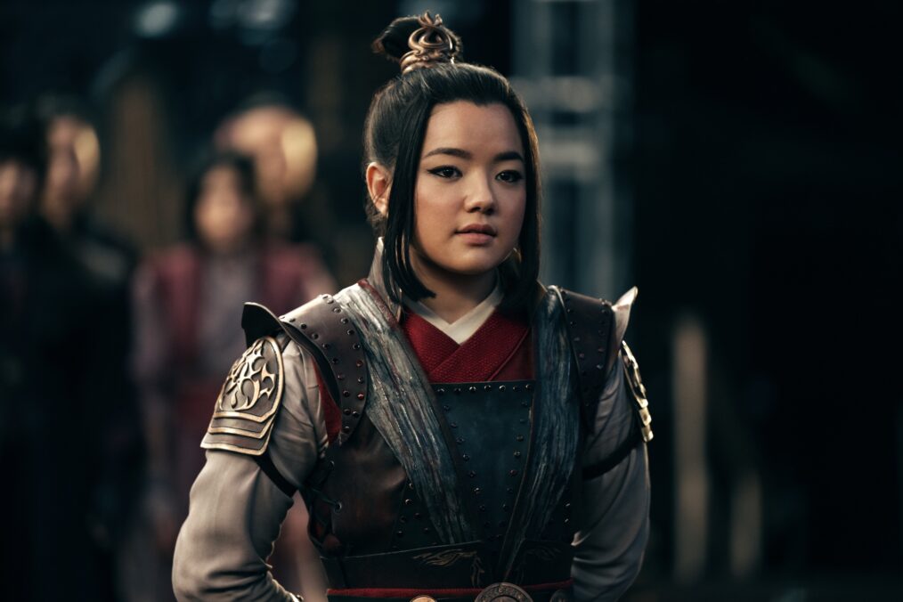 Elizabeth Yu as Azula in 'Avatar: The Last Airbender' on Netflix