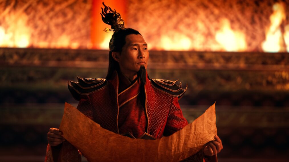 Daniel Dae Kim as Fire Lord Ozai in 'Avatar: The Last Airbender' on Netflix