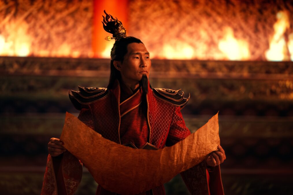 Daniel Dae Kim as Fire Lord Ozai in 'Avatar: The Last Airbender' on Netflix