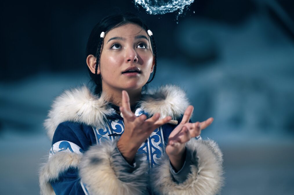 Kiawentiio as Katara in 'Avatar: The Last Airbender' on Netflix