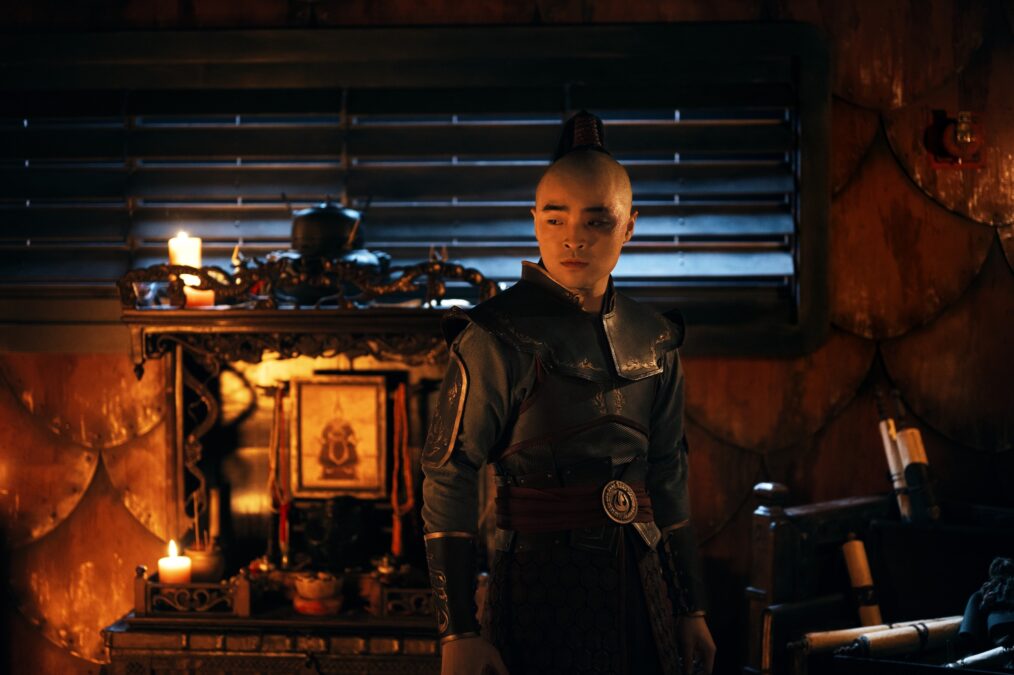 Dallas Liu as Prince Zuko in 'Avatar: The Last Airbender' on Netflix
