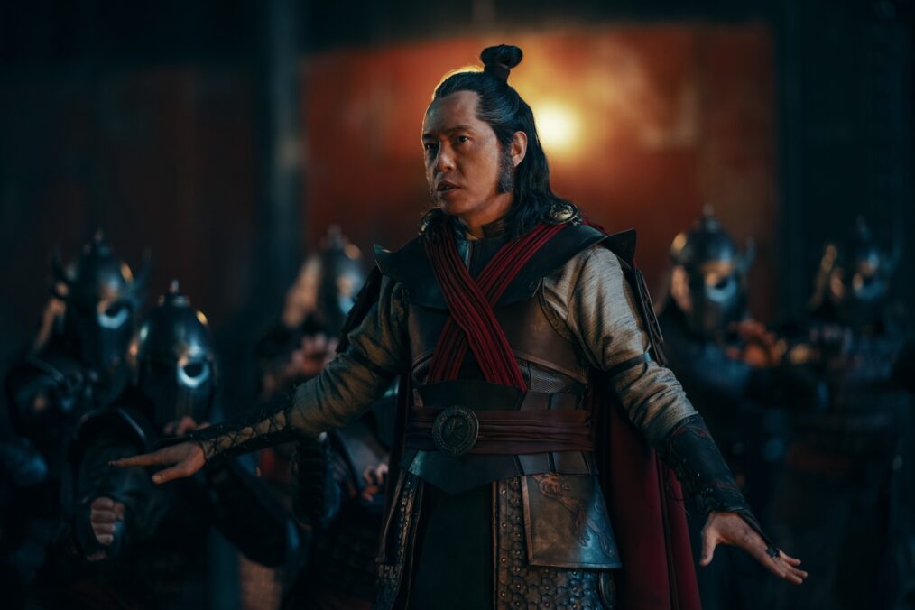 Ken Leung as Zhao in 'Avatar: The Last Airbender' on Netflix