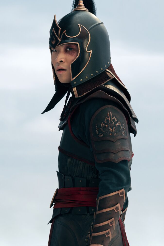 Dallas Liu as Prince Zuko in 'Avatar: The Last Airbender' on Netflix