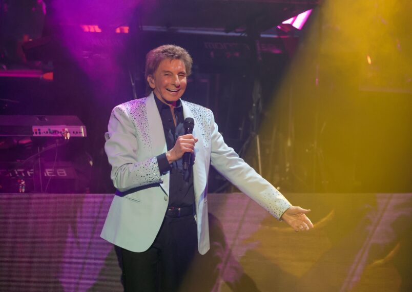 Barry Manilow in 'Barry Manilow - The Hits Come Home!' residency'