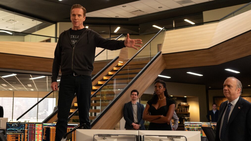 Damian Lewis, Condola Rashad, and Paul Giamatti — 'Billions'