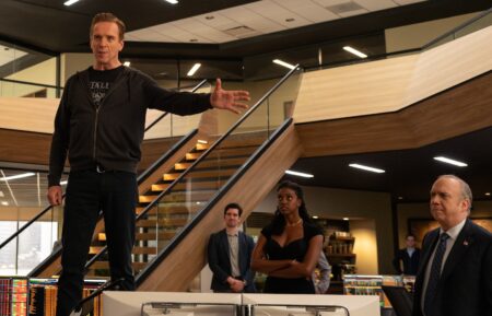 Damian Lewis, Condola Rashad, and Paul Giamatti — 'Billions'