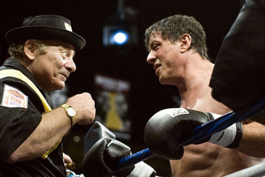 Burt Young and Sylvester Stallone in Rocky