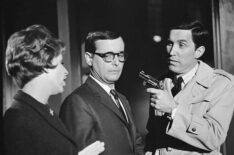 Alice Ghostley, William Daniels, and Dick Curtis in 'Captain Nice' (1967)