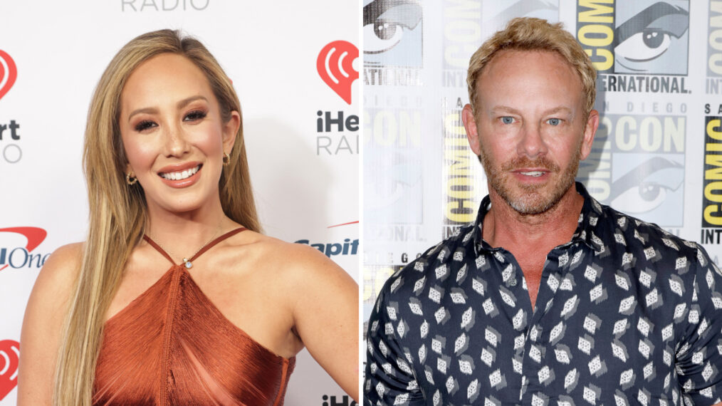 Cheryl Burke and Ian Ziering