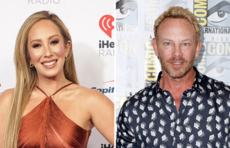 Cheryl Burke and Ian Ziering