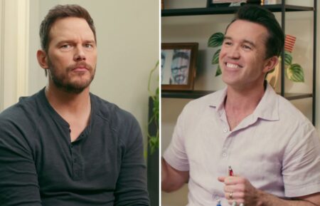 Chris Pratt and Rob McElhenney