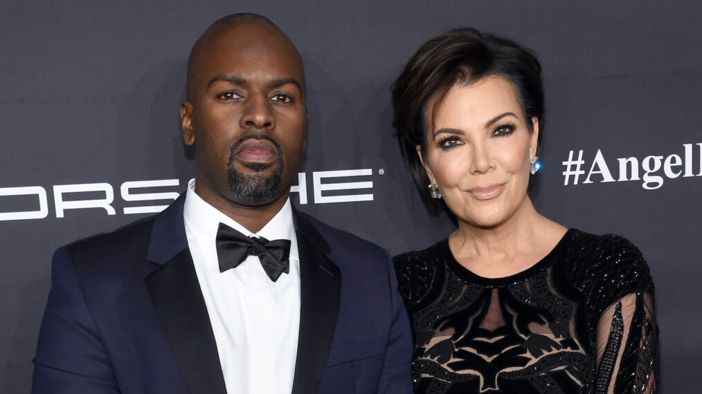 Corey Gamble and Kris Jenner