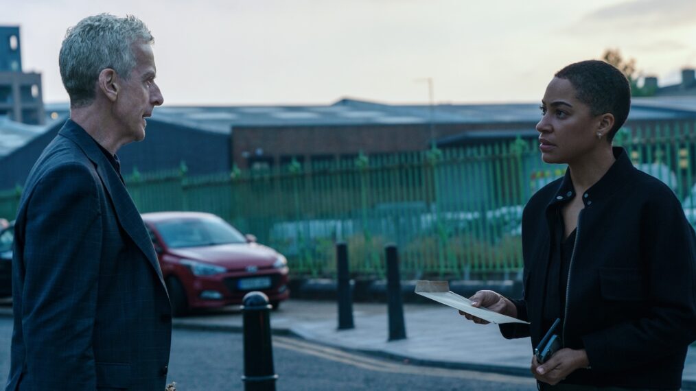 Peter Capaldi und Cush Jumbo in „Criminal Record“
