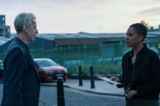 Peter Capaldi and Cush Jumbo in 'Criminal Record'