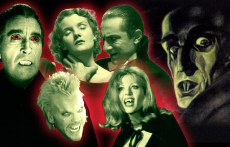 Dracula and other vampires in TV and film