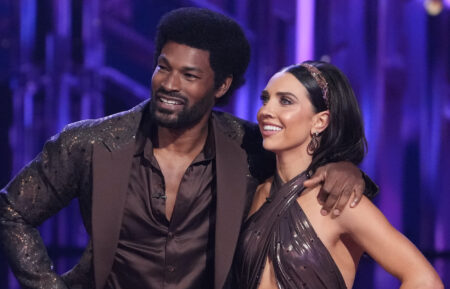 Tyson Beckford and Jenna Johnson in 'Dancing With the Stars'