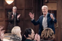 Nicholas Lyndhurst and Kelsey Grammer in 'Frasier' - 'The Good Father'