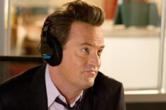Matthew Perry as sports talk radio host Ryan King in 'Go On' - Season 1, Episode 18 - 'Double Down'