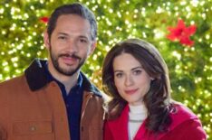 Lyndsy Fonseca and Michael Rady in Hallmark Channel's 'Where Are You, Christmas?'