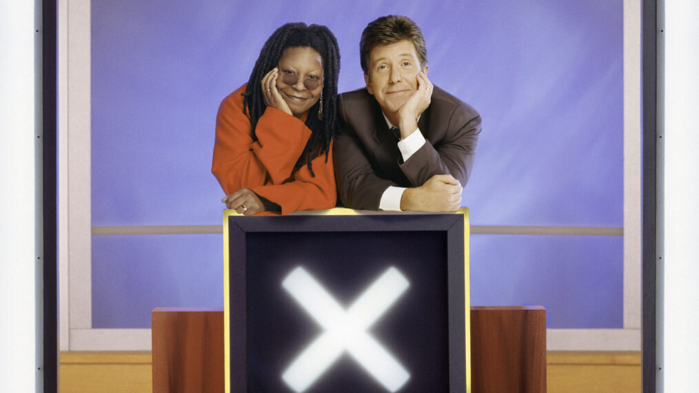 Whoopi Goldberg and Tom Bergeron of 'Hollywood Squares'