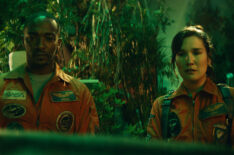 Anthony Mackie as Adam and Zoe Chao as Jane in 'If You Were the Last'