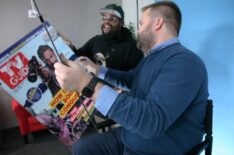 'Invincible' Creator Robert Kirkman Signs Boatload of TV Guide Magazine's 'The Walking Dead' Merch (VIDEO)