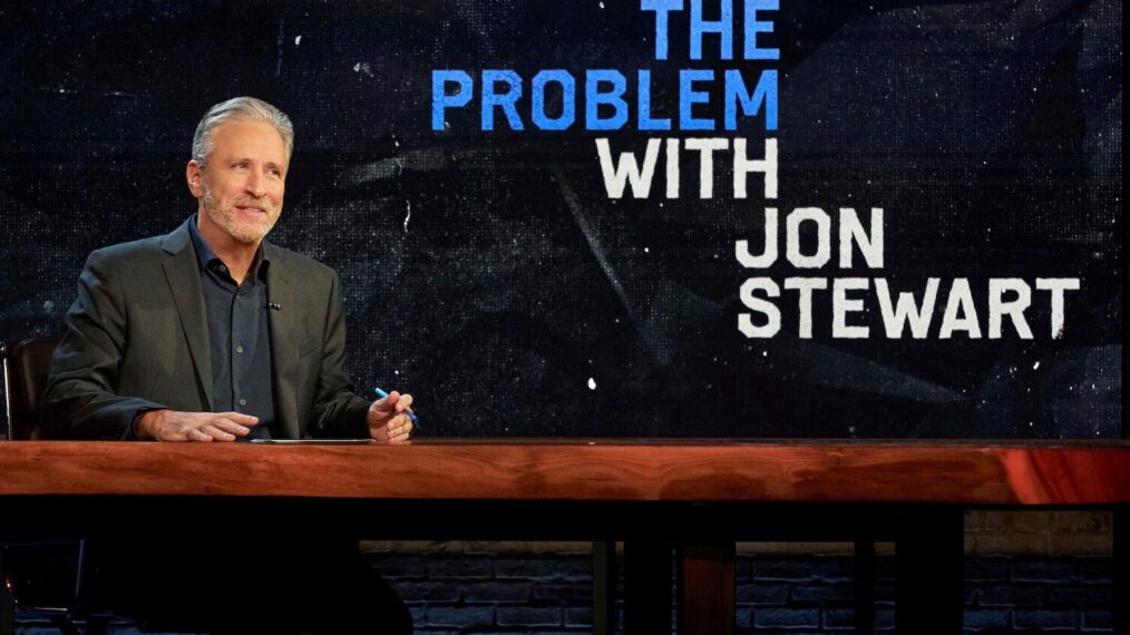 Jon Stewart hosts The Problem With Jon Stewart