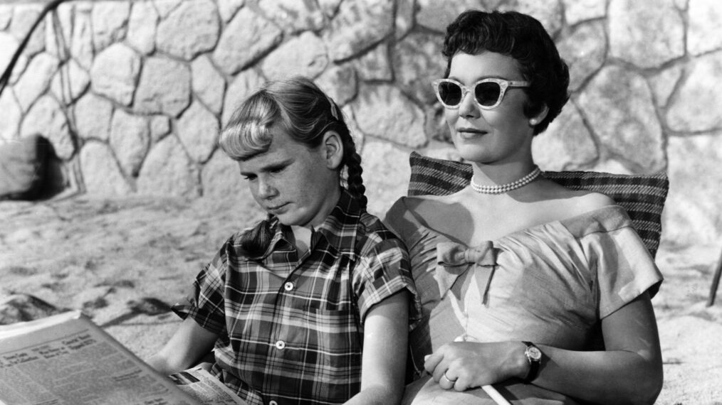 Judy Nugent and Jane Wyman in Magnificent Obsession