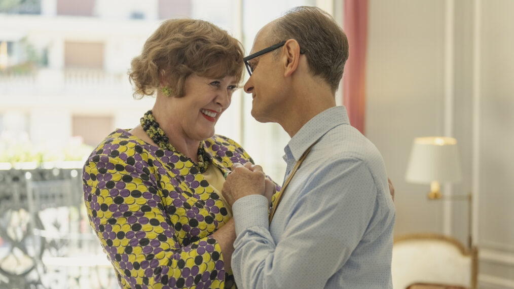 Sarah Lancashire and David Hyde Pierce in 'Julia' Season 2