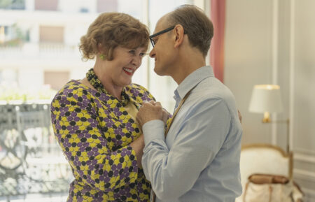 Sarah Lancashire and David Hyde Pierce in 'Julia' Season 2