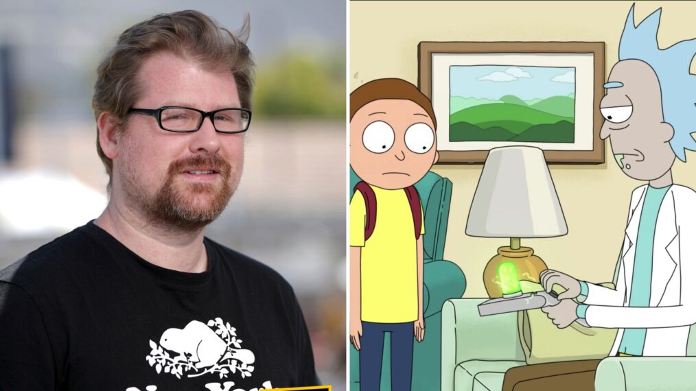 Justin Roiland, Morty Smith and Rick Sanchez in 'Rick and Morty'