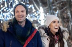 Jake Epstein and Paniz Zade in 'Laughing All the Way'