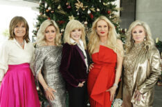 Linda Gray, Donna Mills, Loni Anderson, Nicollette Sheridan, and Morgan Fairchild for Lifetime's 'Ladies of the '80s: A Divas Christmas'