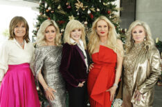 Linda Gray, Donna Mills, Loni Anderson, Nicollette Sheridan, and Morgan Fairchild for Lifetime's 'Ladies of the '80s: A Divas Christmas'