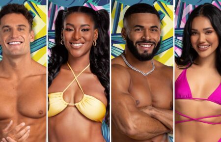 Mitch, Zeta, Johnny, and Cely for 'Love Island' Games'